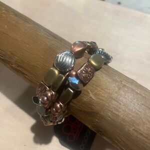Elegant Mixed Metal Bracelet